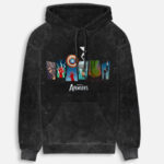 Unisex Acid Washed Hoodie